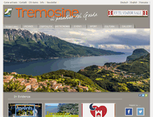 Tablet Screenshot of infotremosine.it